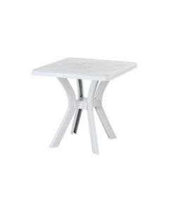 Mesa cuadrada daito blanco 75 x 75 cm idea