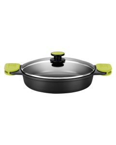 Cazuela baja aluminio fundido foodie 36 cm-induccion bra
