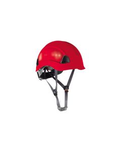 Casco trabajos en altura eolo rojo