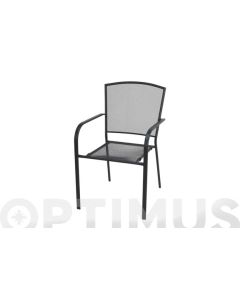 Sillon acero gris antracita import