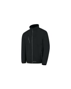 Chaqueta softshell triple lamina cuarzo negro talla m marca