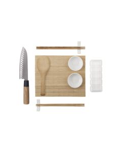 Sushi set regalo 12 piezas - incluye cuchillo h&h