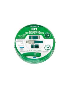 Manguera super flex reforzada ø 15 mm con accesorios 15 m