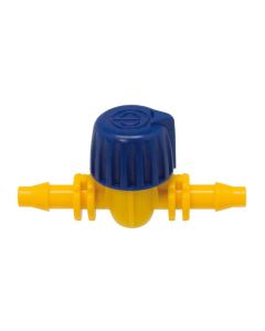 Valvula de cierre goteo 4 mm 3 unidades