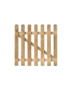 Puerta valla mustang verde 100 x 100 cm forest