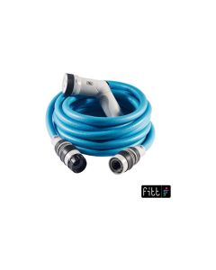 Manguera extensible ikon azul hasta 15 m con accesorios