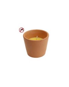 Vela citronela bol terracota ø 63x77 mm non