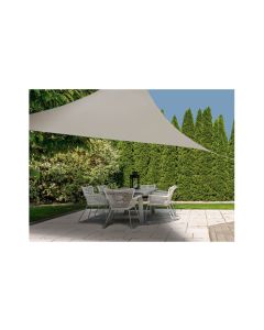 Toldo vela sombreo triangular poliester 3,6 x 3,6 x 3,6 m arena non