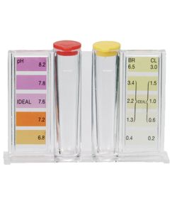 Analizador manual de ph y cloro para piscinas liquido