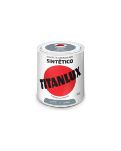 Esmalte sintetico brillo 0503 250 ml gris acero titanlux
