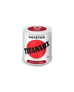 Esmalte sintetico brillo 0523 250 ml rojo vivo titanlux