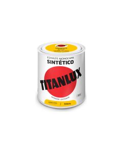 Esmalte sintetico brillo 0529 250 ml amarillo real titanlux