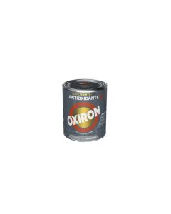Esmalte antioxidante oxiron pavonado 750 ml gris acero