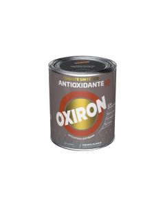 Esmalte antioxidante oxiron liso efecto forja 4 l gris acero