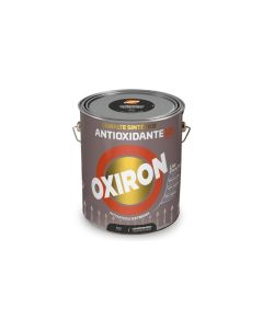 Esmalte antioxidante oxiron liso efecto forja 4 l negro