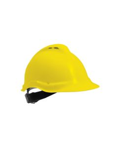 Casco jumbo con rueda amarillo