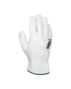 Guante piel flor vacuno driver natural talla 11