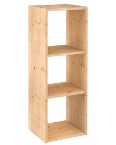 Estanteria modular dinamic 3 cubos 105,4 x 36,2 x 33 cm dmc300.99