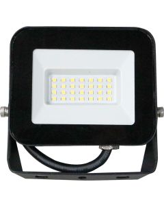Proyector iluminacion 20w ip65 1800lm 6500k led sonedas metal negro plano mk-020011011982