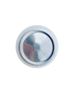 Filtro cafetera inox + junta 4 tazas box plus
