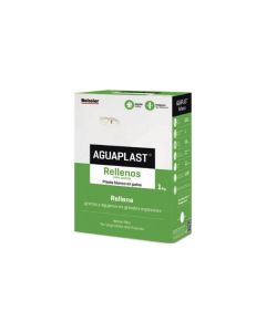 Masilla restauracion rellenos interior aguaplast 1 kg