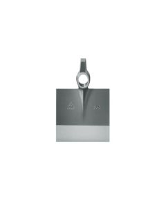 Azada sin mango cultivo esparragos 220 x 180 mm 1300 gr