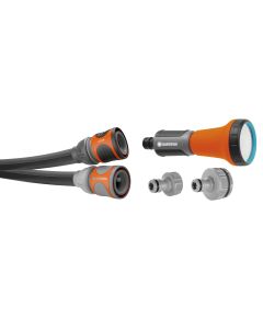 Manguera textil liano con accesorios ø 13 mm 10 m