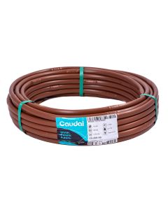 Tuberia marron con goteros turbulentos cada 33 cm ø 16 mm 25 m