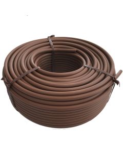Microtubo marron para goteo ø 6,5 x 4,5 50 m