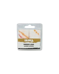 Mini rodillo recambio paredes extra lisas pro 6 cm x ø16 mm (2 uds) kolorea