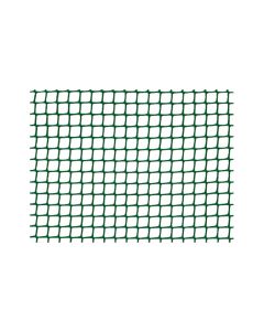 Malla plastica 10 x 10 mm 400 gr/m² 1 x 5 m verde natuur