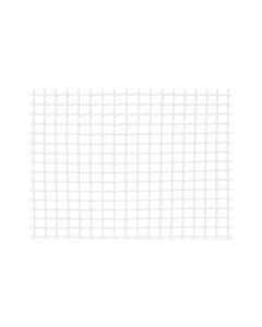 Malla plastica 20 x 20 mm 400 gr/m² 1 x 5 m blanco natuur