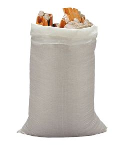 Saco rafia pp 55x95 color blanco atado de 1000 seinec