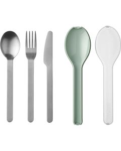 Cubiertos set 3 uds menta