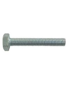 Tornillo din 933 6.8 cincado 12 x 80 100 pz