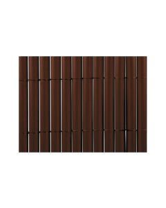 Cañizo sintetico pvc plasticane oval 1 x 3 m chocolate nortene