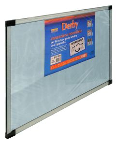 Mosquitera ventana extensible fibra vidrio blanca 50x70-132 cm moskito