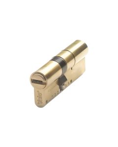 Cilindro yl6 leva larga doble embrague 30-30 laton, 5 llaves yale