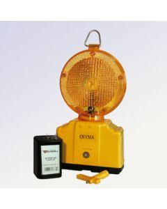 Lampara baliza con soporte 12pz osyma