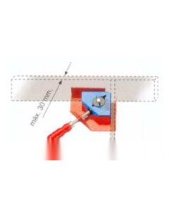 Tornillo apriete profesional ensamblar escuadra mango madera esp.030mm n.285 urk