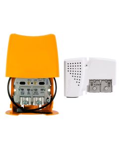 Kit amplificador mastil 3e/1s +alim 12v