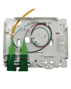 Pau fibra optica 4s+2 fib.dca 15m.caja dispens.