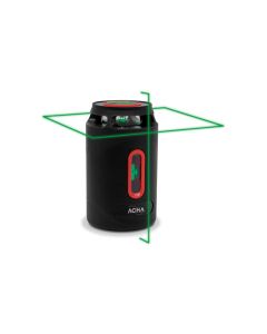 Nivel laser en cruz verde lata 360° 40 m