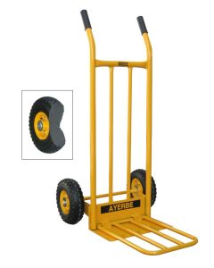 Carretilla almacen pala abatible ay-350-cn rueda impinchable