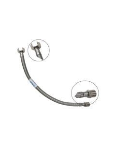 Conexion flexible acero inox macho 1/2" - hembra 1/2" 20 cm