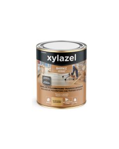 Barniz poliuretano al agua suelos satinado 750 ml incoloro xylazel
