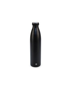 Botella termo mini inox 1 l negro