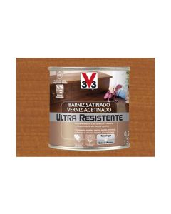Barniz interior al agua ultra resistente satinado 250 ml cerezo v33
