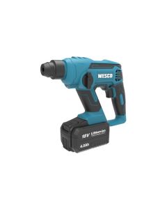 Martillo bateria 4.0 ah 18v con cargador wesco