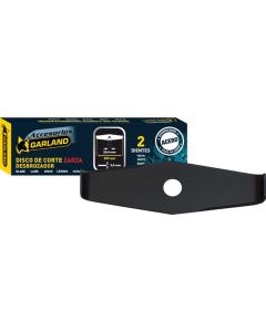 Disco desbrozadora 2 dientes ø 305mm eje 25,4 mm >40cc - maleza y zarzas